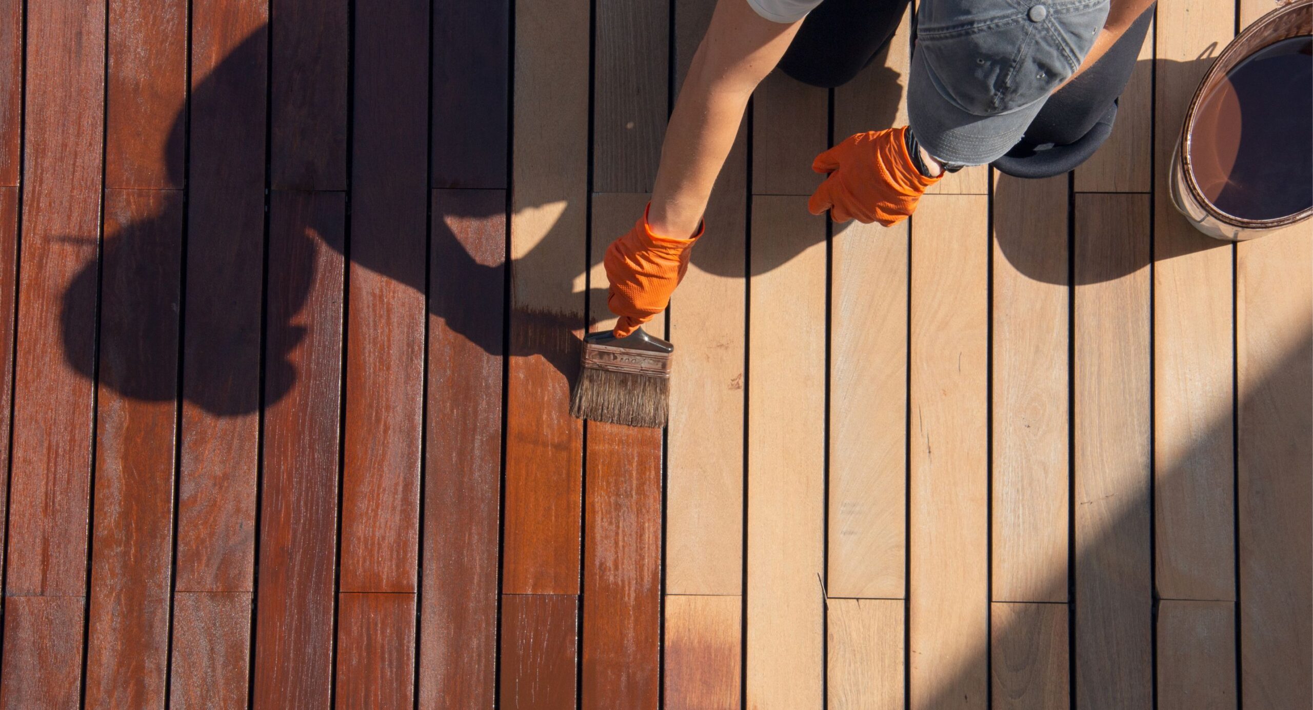 Deck staining service in Ottawa