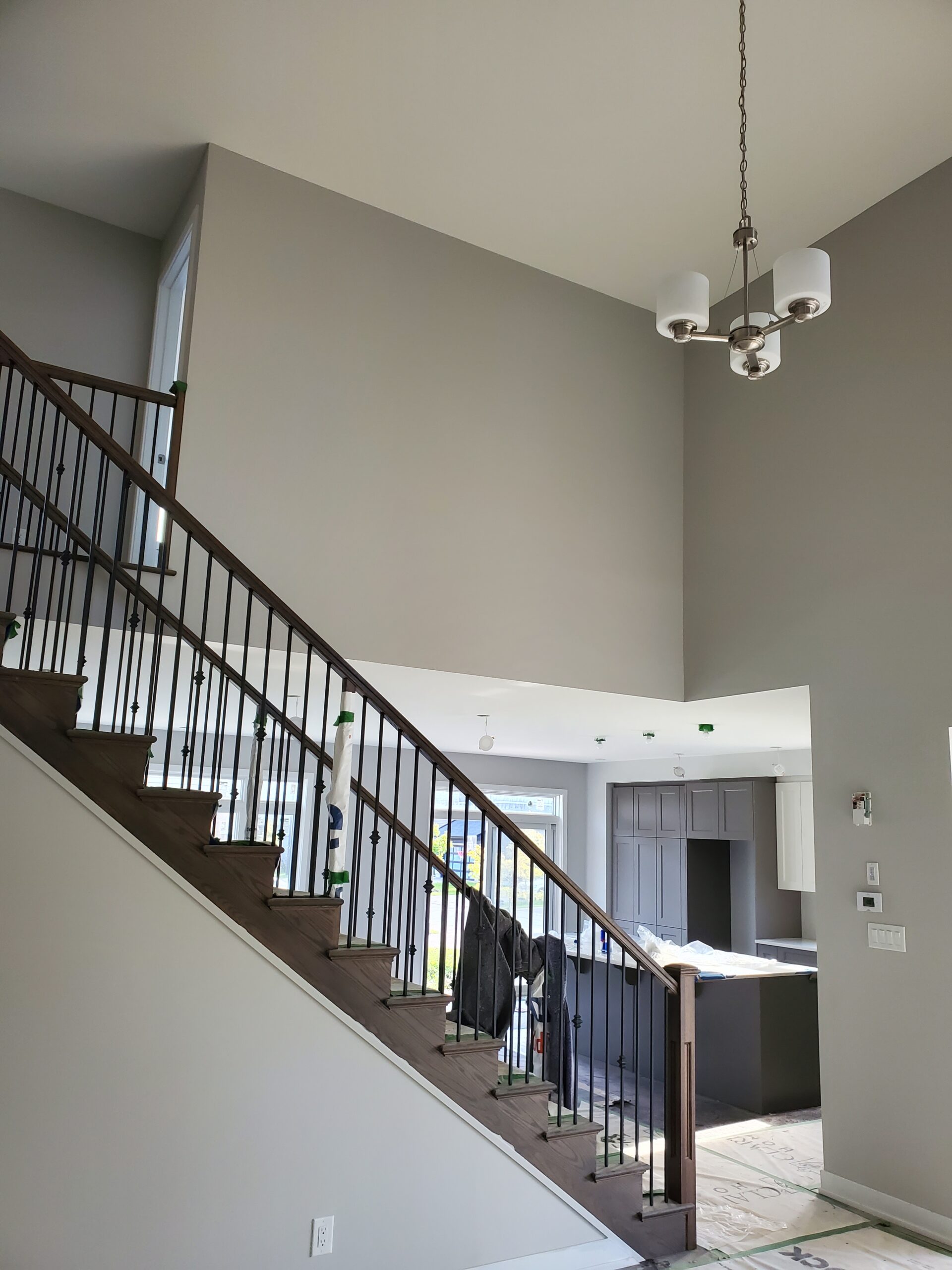 Interior wall painting in Ottawa