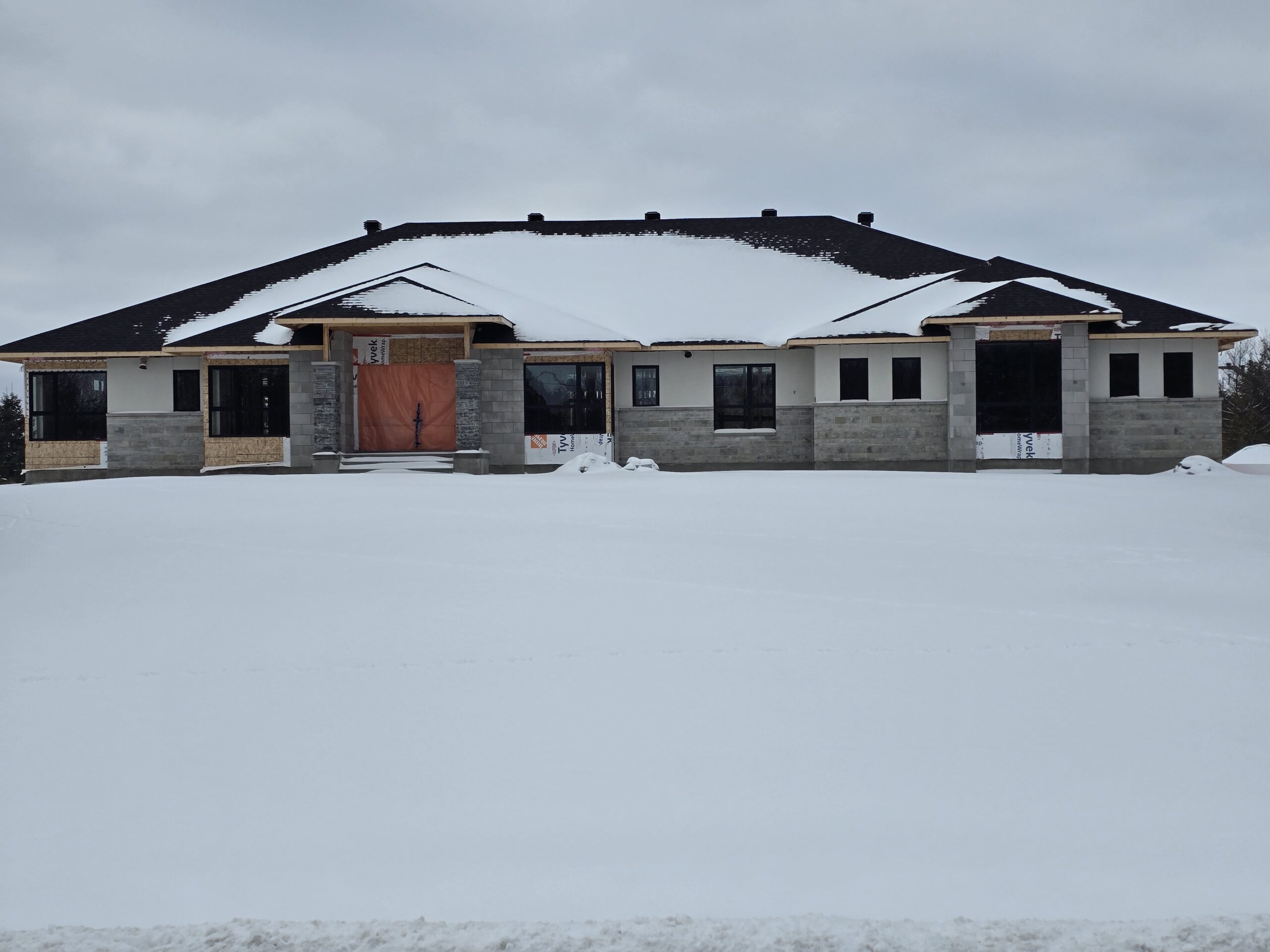 New build painting in Ottawa